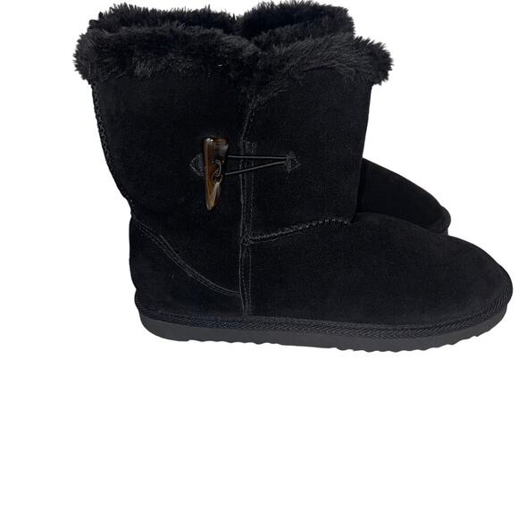 Style &Co, Tiny Gothic Women’s Size 10 Suede Grunge faux fur lined booties - Picture 1 of 9